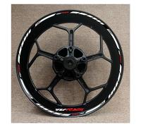 TYSMYXGS Motorbike Wheel Hub Edge Stripe Stickers Weatherproof Reflective Decals Rims Modified Decorate For YZF R125 Complete Pack of Rim Stickers(11)