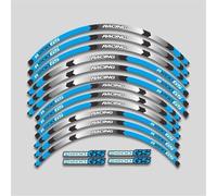 TYSMYXGS Motorcycle 19''17'' Wheel Sticker Decal Hub Decals Stickers Rim Stripe Tape Accessories For BMW R1200gs R1200 GS R 1200GS Complete Pack of Rim Stickers(Color 2)