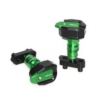TYSMYXGS Motorcycle Fall Protection Sliding Frame Fairing Stop Pad Protector Anti Falling Ball For KAWASAKI For Z800 2013-2016 Frame Crash Pads(GREEN)