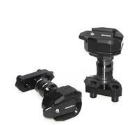 TYSMYXGS Motorcycle Fall Protection Sliding Frame Fairing Stop Pad Protector Anti Falling Ball For KAWASAKI For Z800 2013-2016 Frame Crash Pads(Black)