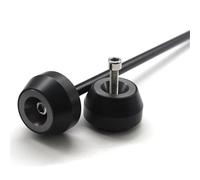 TYSMYXGS Motorcycle Falling Protection For DUCATI MONSTER S4R Front And Rear Axle Wheel Protector Anti-collision Slider Anti-fall Suitable Frame Crash Pads(Titanium,X-rear)