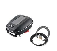 TYSMYXGS Motorcycle Tanklock Flange Tank Bag Luggage for CFMOTO 450SR 450SRS 450SS 650MT 800MT 250NK 675SS 675SR Travel Tool Bags Storage(B.Bag and Adapter)