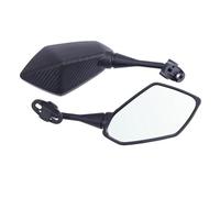 TYSMYXGS Rearview Mirrors Motorcycle Rearview Mirror Reversing Backview Mirrors For APRILIA RSV1000R Factory RSV1000R RSV Mille R Factory RSV Mille R 1 Pair(Carbon)