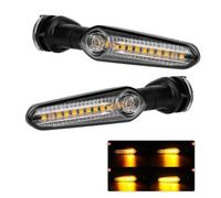TYSMYXGS Signal Flasher Motorcycle Clearance Lights For Y&amaha MT07 Tracer 700 XJ6 FZ6 MT09 900 MT10 Turn Signal Lamp Flasher Indicator Light Turning Signal Lamp(Color 1)