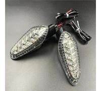 TYSMYXGS Signal Flasher Motorcycle Turn Signal Indicator Light For DUCATI Monster 659 696 796 797 821 1100/S/EVO 1200 Streetfighter 848 Flasher Turning Signal Lamp(CLEAR 2)