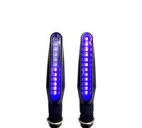 TYSMYXGS Signal Flasher Motorcycle Turn Signal Lights Flashing Signal Lamp For SUZUKI DL650/V-STROM DR 650 S/SE SV650/S B-KING Running Lights Turning Signal Lamp(PURPLE,2 PCS)
