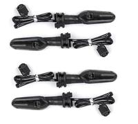 TYSMYXGS Signal Flasher Motorcycle Turn Signals Light For Y&amaha MT-03 MT-10 2021 2022 2023 Left And Right Flasher Light Running Lights Turning Signal Lamp(BLACK,4 PCS)