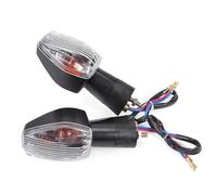 TYSMYXGS Turning Indicator Motorcycle Turn Signal Lights For For CBR600RR For CBR 600 F3 F4 F4i For CB1300 SB SF Front Rear Turning Indicators Lamp Turn Signal Lights(CLEAR)