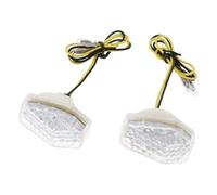 TYSMYXGS Turning Indicator Motorcycle Turn Signals Lights Indicators Lamps For Suzuki GSXR K1-K4 SV600/1000 BANDIT 600S/12005 DL650 Turn Signal Lights(CLEAR)