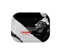 Tyson 2.0 Amsterdam Relax Mike Rolling Tray Aluminium - Rotating Tray/Mixing Bowl/Crumb Tray/Rolling Tray - 18 x 14 cm