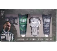 Tyson Fury Platinium Gift Set 100ml EDT + 100ml Body Wash + 100ml Body Lotion + Utility Card
