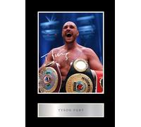 Tyson Fury Pre Printed Signature Signed Mounted Photo Display #1 Printed Autograph Picture 10x8 Inch Mount