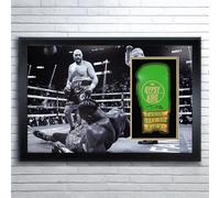 Tyson Fury v Deontay Wilder III Signed Glove Iconic - Framed