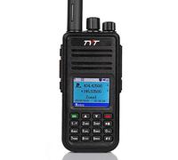 TYT MD-UV380 Dual Band Ham Amateur DMR Tier II/Analog Two Way Radio, VHF/UHF Handheld Transceiver with Color LCD Display, High Gain Antenna