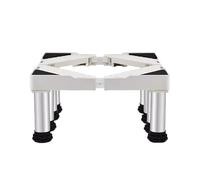 TYTFTDLD Adjustable base dual tube multifunctional upgrade, 8-foot refrigerator bracket, adjustable length and width, with adjustable flat feet, multifunctional home appliance base[24-27cm]