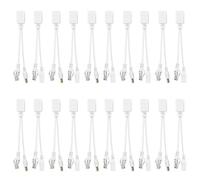 TYTOGE 10 Pair IP Camera POE RJ45 Cable Power Over Ethernet Adapter