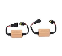 TYTOGE 2PCS LED Headlight Canbus Decoder, Anti Flicker Harness Adapter with Built in Short Circuit Guard, for GM Vehicles to Fix Bulb Switch Problem