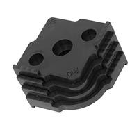 TYTOGE 4 Pcs Radius Jig Router Templates, ABS Wear Resistant Woodworking Corner Jig for Rounding Edges of Photo Frames, Tables, Stools (Black)