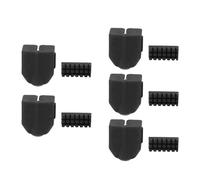 TYTOGE 5 Set 3D Printer Silicone Cover Nozzle Brush Fit for Flashforge AD5X Heater Block Sock Sleeve Replacement Accessories