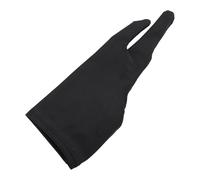 TYTOGE 5Pcs Artist Drawing Glove Right Left Hand Single Layer Two Finger Smooth Elasticity Breathable Digital Art Graphic Tablet Gloves (M)
