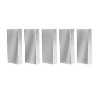 TYTOGE Aluminium Heat Sink 40 X 20 X 100 Mm for | Fine Slotted Teeth, Rustproof Aluminum, IC PCB, Heat Dissipation, Power Supply,