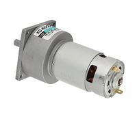 TYTOGE DC12V/24V 35W Micro Direct Current Metal Gear Motor Speed Adjustable CW/CCW (24V50 turn)