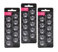 TYTOGE Double Vent Domes for MiniFit, Open Silicone Ear Tips Replacement for Sound Aid, Anti Static Hearing Aid Accessories, 30 Pack (5mm)