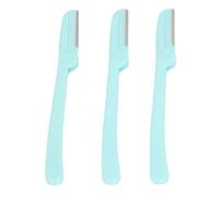 TYTOGE Eyebrow Shaper, Lightweight 3Pcs Foldable Facial Thin Blade Multifunctional Easy To Operate for All Skin Types for Home Travel Makeup (Green Spider)
