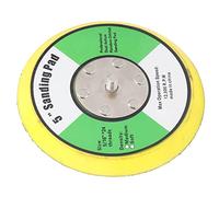 TYTOGE Hook and Loop Backing Plates, Air Sander Polisher PU Backing Pad with Steel Struts for Sanding Polishing Buffing in Woodworking Garage (5")
