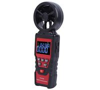 TYTOGE HT625B Handheld Digital Anemometer, Air Speed Gauge Temperature Humidity Tester with Backlight Mini Size for Wind Power Generation Nautical Measurement