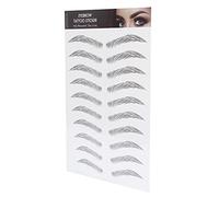 TYTOGE Long Lasting Eyebrow Transfers Sticker Household Portable Women Eyebrow Sticker (BLACK-07)