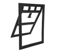 TYTOGE Pet Door Screen Door, Sturdy Lockable Compact Screen Cat Bite Resistant for Window for Pet Pigs (Small)