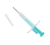 TYTOGE Pet Microchip IS011784/5 FDX-B 134.2kHz Low Frequency 15 Digit Pet ID Microchip Implant Kit for Animal Management and Tracking 2.12 X 12mm