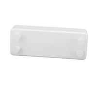 TYTOGE Retractable Clothesline Wall Mounted Heavy Duty Thickened Stainless Steel Double Laundry Line for Balcony Hotel 13.8ft (White)