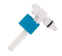 TYTOGE Side Entry Inlet Valve 1/2 Inch, Quiet Toilet Fill Valve with Brass Shank (4 Points Plastic Pipe Water Inlet)