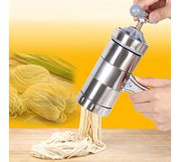 TYTOGE Stainless Steel Noodle Machine with 5 Mold Heads | Durable design, easy operation, home, restaurant use, ideal for juice extraction