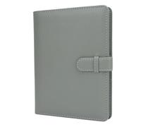 TYTOGE Wallet PU Leather Photo Album for Wide 400 300 210 Photo Album Book 80 Pockets for 5 Inch Pictures Buckle Design (Green)
