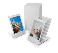 TYUANDOUER 2x3 Mini Photo Frames Holder for Polaroid Fujifilm Instax 3-inch Film, Picture Frames for Instax Mini 12/40/EVO Instant Films, Small Acrylic Picture Frame for Polaroid (5 Packs)