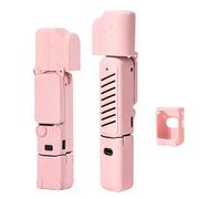 TYUANDOUER Pocket 3 Case, Cute Silicone Protective Case Compatible with DJI Osmo Pocket 3 Creator Combo, Lightweight Screen Protector Grip Cover Accessories for Xtra Muse - Cat Paw Pink