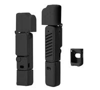 TYUANDOUER Pocket 3 Case, Cute Silicone Protective Case Compatible with DJI Osmo Pocket 3 Creator Combo, Lightweight Screen Protector Grip Cover Accessories for Xtra Muse - Cat Paw Black