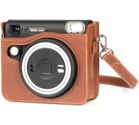 TYUANDOUER Square SQ40 SQ1 Case, PU Leather Case for Fuji Fujifilm Instax Square SQ40 SQ1 Instant Camera, Protective Case for Fujifilm Instax SQ40 SQ1 Bag Cover with Strap