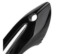Tyuhren for BMW 5 6 7 Series F07 F10 F11 F06 F12 F13 F01 F02 A30F-2Pcs Exterior Door Handle Set for Smart Key Outside Puller Exterior Door Handle(Black Rear)