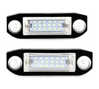Tyuhren For Volvo For XC60 XC70 For XC90 S40 For S60 2Pieces License Plate Light Number Plate Lamps Assembly Replacement Bulbs