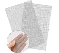 TYUI 2 PCS Stainless Steel Woven Wire 20 Mesh Metal Mesh Sheet Rodent Control Insect Mesh Pest Proofing Mesh for Windows, Door, Filter, 12 x 8 Inches (300X 210mm)