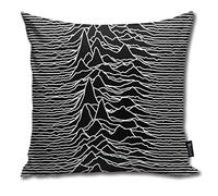 tyui7 Pillowcase Joy Division Unknown Pleasures Decor Pillowcases Throw Cushion Covers for Sofa and Couch 45x45 cm