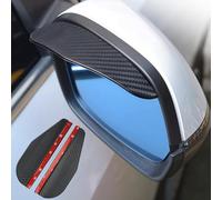 TYUIGHF 2Pcs Car Side Mirror Rain Guard, for MG3 MG4 EV/MG5/MG6 MG HS/MG Marvel R/MG ZS Wing Mirror Rain Deflector Car Accessories,Rear View Mirror Cover Accessories