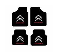 TYUIGHF 4 Pieces Car Floor Mats, for Citroen C4 2020-2024 2025 Car Mat and Carpet,Water Proof, All Weather, Interior Accessory,A Black