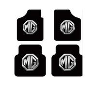 TYUIGHF 4 Pieces Car Floor Mats, for MG HS Manual 2019-2024 Car Mat and Carpet,Water Proof, All Weather, Interior Accessory,B Black