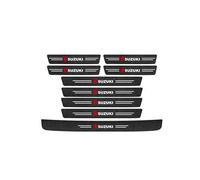 TYUIGHF 9pcs Car Door Sill Protector, for Suzuki Swift 2022 2021-2014 Door Entry Guards Sill Scuff Cover Panel Step Protector,Welcome Pedal Decor Accessories