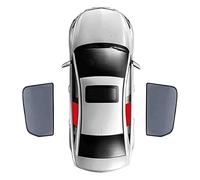 TYUIGHF Car Side Window Sun Shade, for BMW 5 Series G60 2023-2024 Sunshade Side Windows Rear Windshield Sunproof UV Rays and Privacy Protection,2pcs-rear-doors